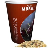 Bio Müsli Sauerkirsche ca 50g Snackbecher Maxi