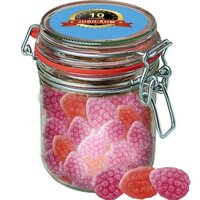 Erdbeer Chili Bonbons ca 200g Bonbonglas Maxi