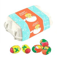 Schoko Ostereier ca 25g Eierkarton