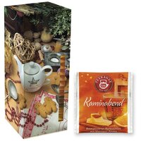 Beuteltee Kaminabend 24 Stück 48g Faltschachtel Teetower