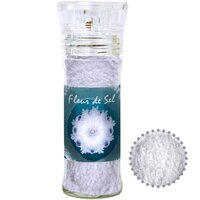 Fleur de Sel ca 40g transparente Gewürzmühle