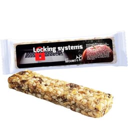 Müsliriegel Multikorn-Apfel (vegan), ca. 25g, Express Flowpack mit Etikett – Bild 1