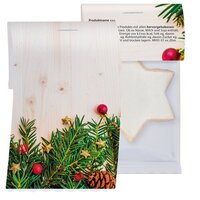Bio Zimtsterne ca 7g Express Flowpack mit Werbereiter