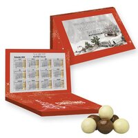 Bio KnusperkugelnMix ca 50g Express Adventskalender Mini mit Werbekarte