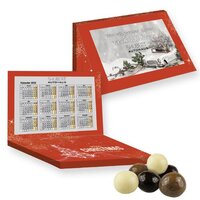 KnusperkugelnMix ca 50g Express Adventskalender Mini mit Werbekarte