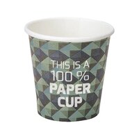 Pappbecher 100ml  Becher Mini