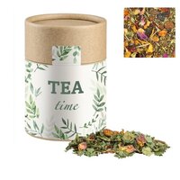 Bio Kräutertee Glücksgefühle ca 35g Kraftpapierdose Midi