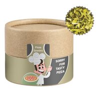 Gewürzmischung PizzaKräuter ca 10g Kraftpapierdose Mini