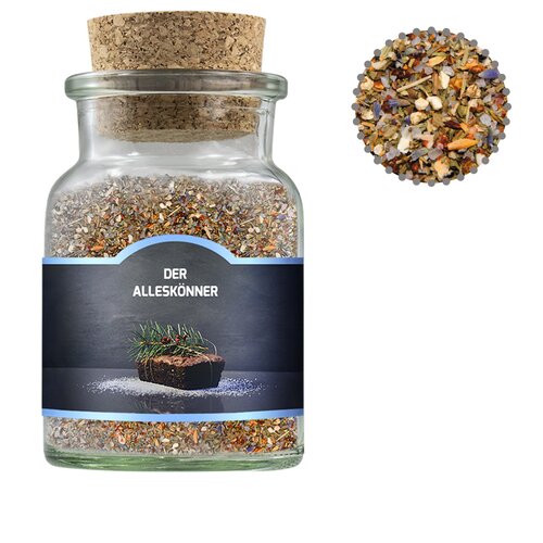 Bio Gewürzmischung Alleskönner, ca. 75g, Korkenglas