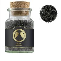 Gewürzmischung Black Lava Salz ca 135g Korkenglas