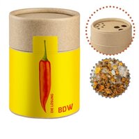 Gewürzmischung ChiliSalz ca 55g Kraftpapierstreuer Midi