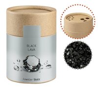 Gewürzmischung Black Lava Salz ca 135g Kraftpapierstreuer Midi