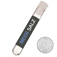 Meersalz ca 12g Reagenzglas