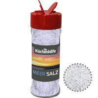 Meersalz ca 80g Glas mit Streuaufsatz