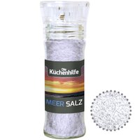 Meersalz ca 80g transparente Gewürzmühle