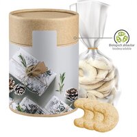 Vanillekipferl ca 100g Beutel in Kraftpapierdose Maxi