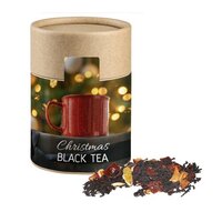 Bio Weihnachts Schwarztee ca 60g Kraftpapierdose Midi