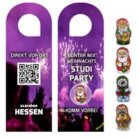 SchokoWeihnachts Mix ca 7g Türhänger