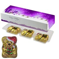 SchokoWeihnachtsbärchen ca 20g Faltschachtel