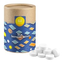 Pfefferminz Drops zuckerfrei ca 80g Kraftpapierdose Midi