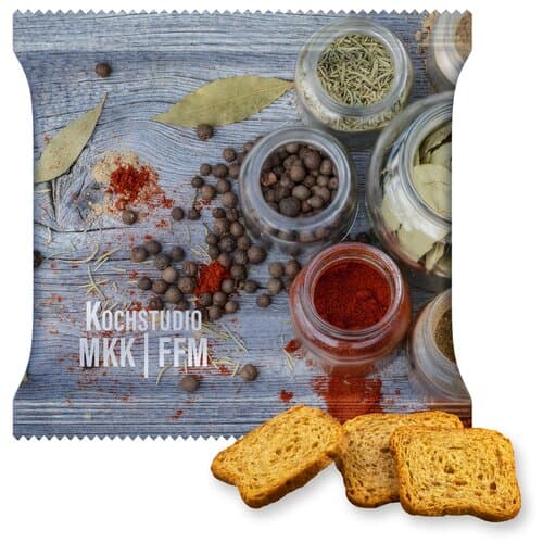 Bio Brot Chips Paprika und Chili, ca. 20g, Maxi-XL-Tüte