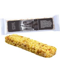 Müsliriegel MultikornOrange 30g Express Flowpack mit Etikett