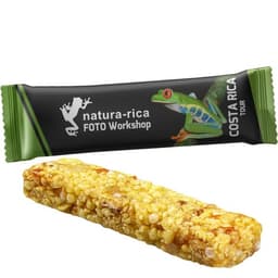 Müsliriegel Multikorn-Orange (vegan), 30g, Flowpack – Bild 1