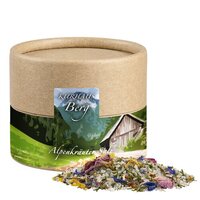 Alpenkräuter Salz ca 50g Kraftpapierdose Mini
