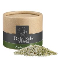 Kräutersalz ca 55g Kraftpapierdose Mini