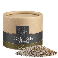 Mediterranes Salz ca 50g Kraftpapierdose Mini