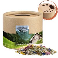 Alpenkräuter Salz ca 50g Kraftpapierstreuer Mini