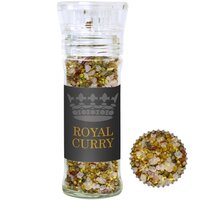 Royal Curry ca 60g transparente Gewürzmühle