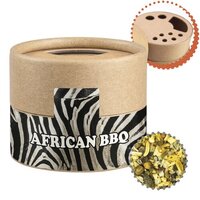 Gewürzmischung African BBQ ca 40g Kraftpapierstreuer Mini