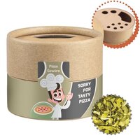 Gewürzmischung PizzaKräuter ca 10g Kraftpapierstreuer Mini