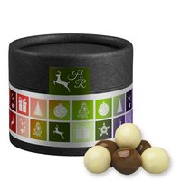 Bio KnusperkugelnMix ca 25g Kraftpapierdose Mini schwarz