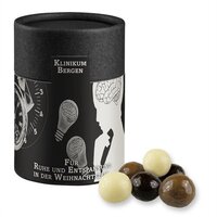 KnusperkugelnMix ca 50g Kraftpapierdose Midi schwarz