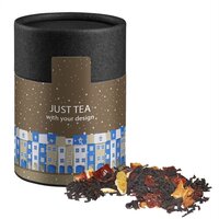 Bio Weihnachts Schwarztee ca 60g Kraftpapierdose Midi schwarz