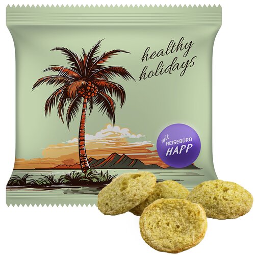 Bio Erbsen-Mais Chips, ca. 15g, Maxi-XL-Tüte