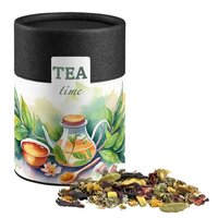 Ayurveda RelaxTee ca 50g Kraftpapierdose Midi schwarz