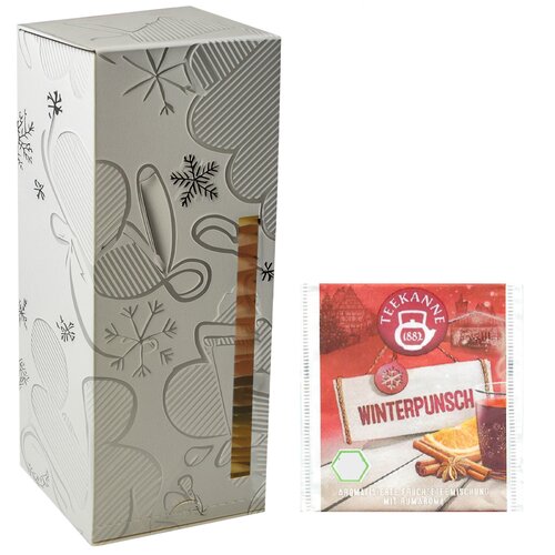 Bio Beuteltee Winterpunsch, 24 Stück, 54g, Faltschachtel Teetower