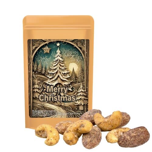 Bio Zimt-Mandel Vanille-Cashew Mix, ca. 30g, Standbeutel Mini