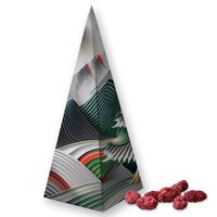Gebrannte Mandeln Himbeere ca 30g PräsentPyramide
