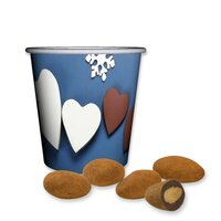 Schokomandeln mit Zimt ca 40g Snackbecher Mini