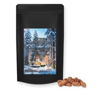 Bio Feuergebrannte Mandeln ca 500g Standbeutel Maxi schwarz