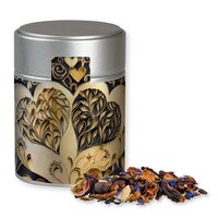 Christkindl Tee ca 50g Metalldose Midi silber