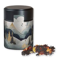 Bio Weihnachts Schwarztee ca 60g Metalldose Midi schwarz