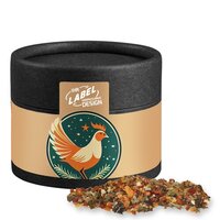 Weihnachts Gewürzmischung Geflügel ca 30g Kraftpapierdose Mini schwarz