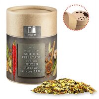 Bio Weihnachts Gewürzmischung Chefsache ca 60g Kraftpapierstreuer Midi