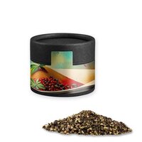 Pfeffer geschrotet ca 38g Kraftpapierdose Mini schwarz