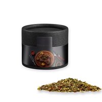 Gewürzmischung Steakgewürz ca 40g Kraftpapierdose Mini schwarz